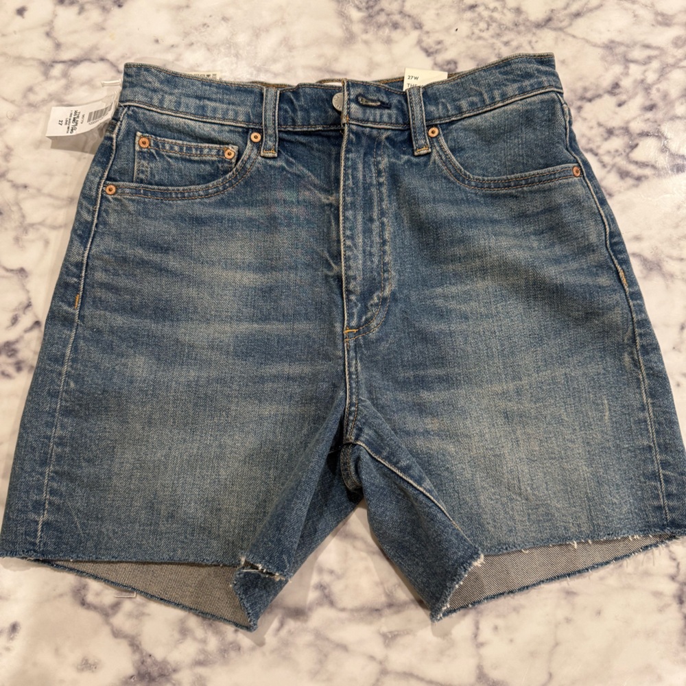Aritzia Denim Forum The 50s Arlo Mid Thigh Short